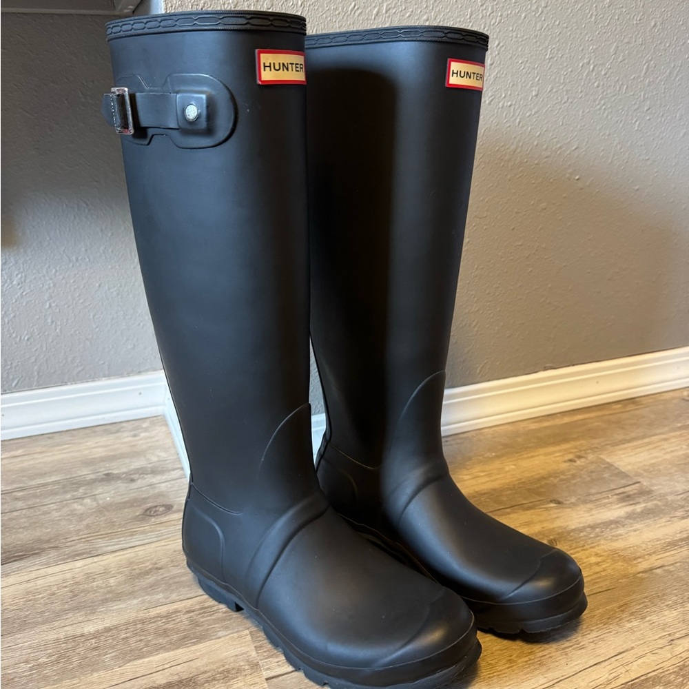 Hunter Black Classic Boots
